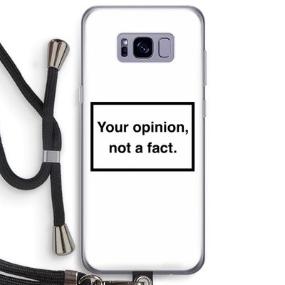 Your opinion: Samsung Galaxy S8 Plus Transparant Hoesje met koord