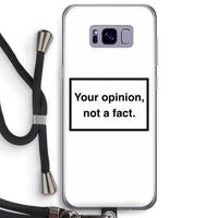 Your opinion: Samsung Galaxy S8 Plus Transparant Hoesje met koord