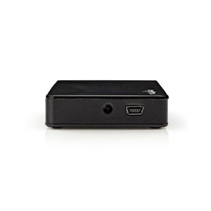 Nedis UHUBU2730BK interface hub USB 2.0 Zwart