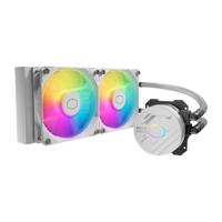 Cooler Master mlw-d24m-a18pa-rw masterliquid 240 core ii argb white, 2x 120mm argb, 4-pin pwm
