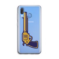 Pew Pew Pew: Samsung Galaxy A40 Transparant Hoesje