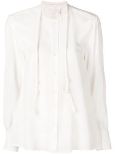 Chloé blouse à lien de resserage - Blanc