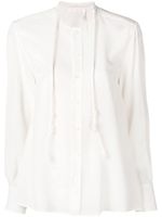 Chloé blouse à lien de resserage - Blanc - thumbnail