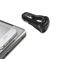 Celly CCUSB22 oplader voor mobiele apparatuur Universeel Zwart Sigarettenaansteker Auto - thumbnail