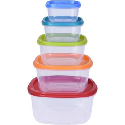 Storage Solutions Voorraadbakjes set - 5 formaten - BPA-vrij - luchtdicht - bewaarbakjes