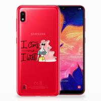 Samsung Galaxy A10 Telefoonhoesje met Naam i Can