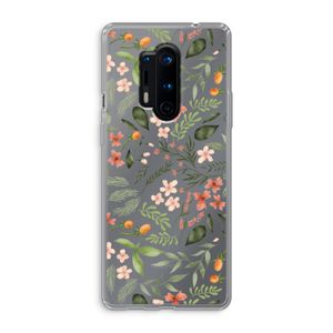 Sweet little flowers: OnePlus 8 Pro Transparant Hoesje