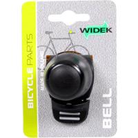 Widek mini fietsbel "compact ii" bell compact ii black on card
