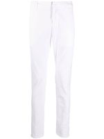 DONDUP pantalon chino en coton à coupe slim - Blanc