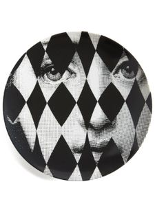 Fornasetti assiette décorative Tema e Variazioni No. 368 - Noir