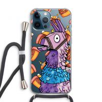Loot Burger: iPhone 12 Pro Transparant Hoesje met koord