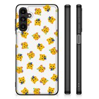 Back Case voor Samsung Galaxy A14 5G Katten Emojis