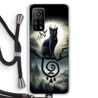 Moonlight Companions: Xiaomi Mi 10T 5G Transparant Hoesje met koord