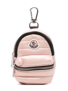 Moncler porte-clés Kilia à breloque sac à dos - Rose