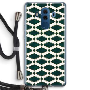 Moroccan tiles: Huawei Mate 10 Pro Transparant Hoesje met koord