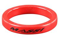 Massi MSP 112 Balhoofd spacer 1" 4 e. - Rood Massi MSP 112 Balhoofd spacer 1" 4 e. - Rood