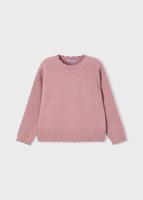 Mayoral winter sweater meisjes - roze - gebreid