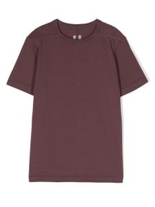 Rick Owens Kids t-shirt Level T en coton biologique - Violet