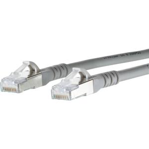 METZ CONNECT Patchkabel Cat.6A AWG 26, grijs, 5 m