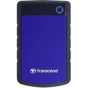 Transcend 2TB StoreJet 25H3 externe harde schijf 2000 GB Zwart, Blauw