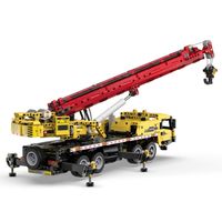 CaDA Construction - Remote Control Crane Truck constructiespeelgoed C61081W - thumbnail