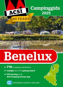 ACSI Campinggids Benelux 2025 (Paperback)