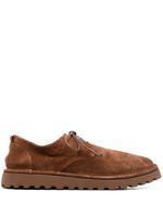 Marsèll derbies en daim à lacets - Marron