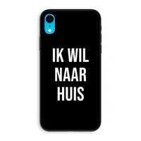 Ik wil naar huis - Zwart: iPhone XR Biologisch afbreekbaar hoesje