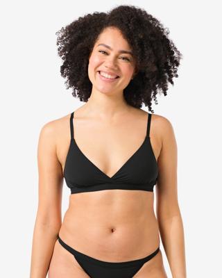 140 Triangel Bralette Micro Zwart (zwart)