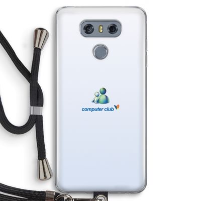 MSN: LG G6 Transparant Hoesje met koord
