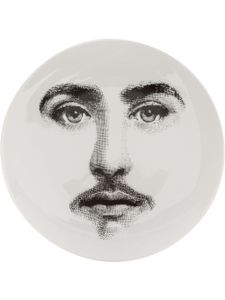 Fornasetti assiette imprimée - Blanc