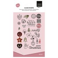 Vaessen Creative • clear stamps falala kerst 25st.