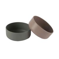 Dantoy kommenset mokka/olijfgroen, 2dlg.