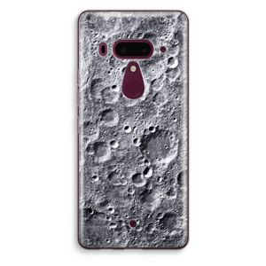 Maanlandschap: HTC U12+ Transparant Hoesje