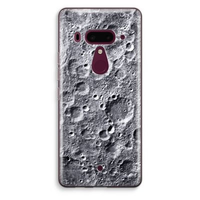 Maanlandschap: HTC U12+ Transparant Hoesje