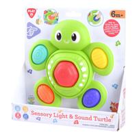 Play baby sensorische schildpad met licht en geluid