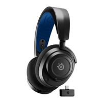 Steelseries Arctis Nova 7P Over Ear headset Gamen Bluetooth, Radiografisch Stereo Zwart, Blauw Ruisonderdrukking (microfoon) Headset, Volumeregeling, Microfoon