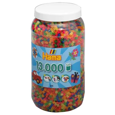 Hama Strijkkralen Neon 13000 stuks