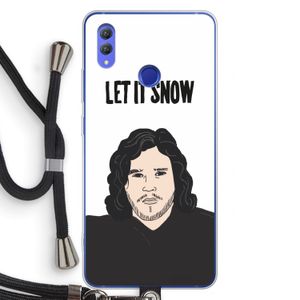 Let It Snow: Honor Note 10 Transparant Hoesje met koord