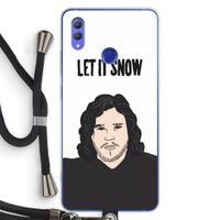 Let It Snow: Honor Note 10 Transparant Hoesje met koord