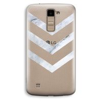 Marmeren pijlen: LG K10 (2016) Transparant Hoesje