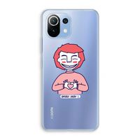 Hartje: Xiaomi Mi 11 Lite Transparant Hoesje