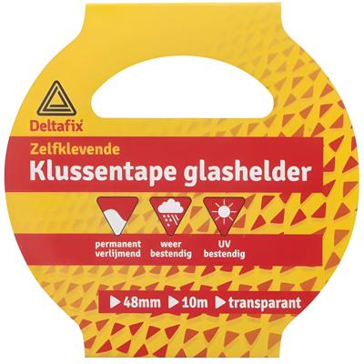 Klussentape uv 48mmx10m glashelder - Deltafix