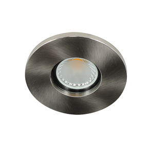 Camilla LED spot GU10 COB 5Watt rond NIKKEL IP65 dimbaar