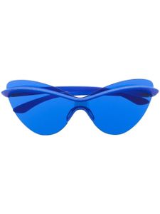 Mykita lunettes de soleil à monture papillon - Bleu