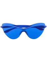 Mykita lunettes de soleil à monture papillon - Bleu - thumbnail