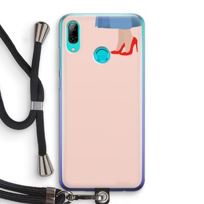High heels: Huawei P Smart (2019) Transparant Hoesje met koord
