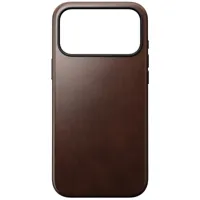 Nomad Horween Modern lederen hoesje iPhone 17 Pro Max - Rustic Brown