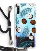 Kokosnoot roze: Huawei P Smart Pro Transparant Hoesje met koord