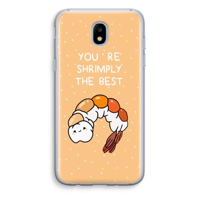 You're Shrimply The Best: Samsung Galaxy J5 (2017) Transparant Hoesje